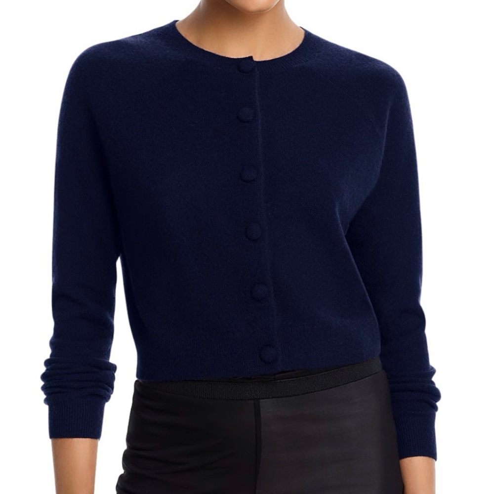 Aqua Cashmere (Bloomingdale’s) Cardigan